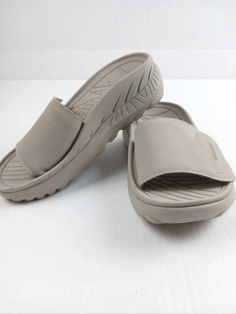 Vionic Women Rejuvenate Recovery Slide Sandal Slip On Cobblestone Grey - Picture 8 of 12